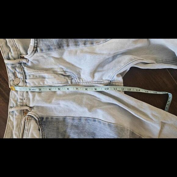Pacsun Stylish Two-Tone Denim Mom Jeans Size 26 - Picture 10 of 12